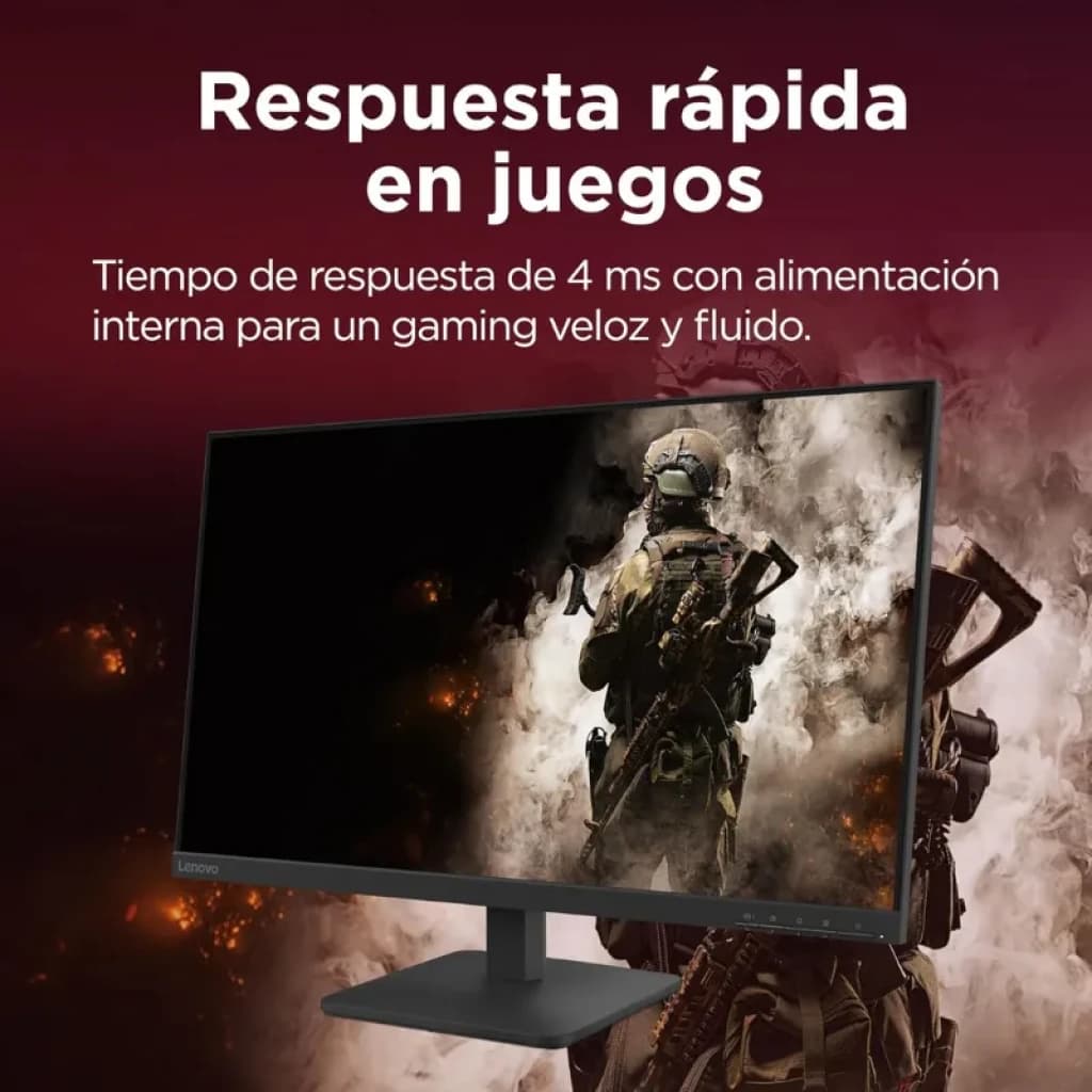 Monitor Lenovo L27-4e 27 polegadas FHD IPS 100 Hz