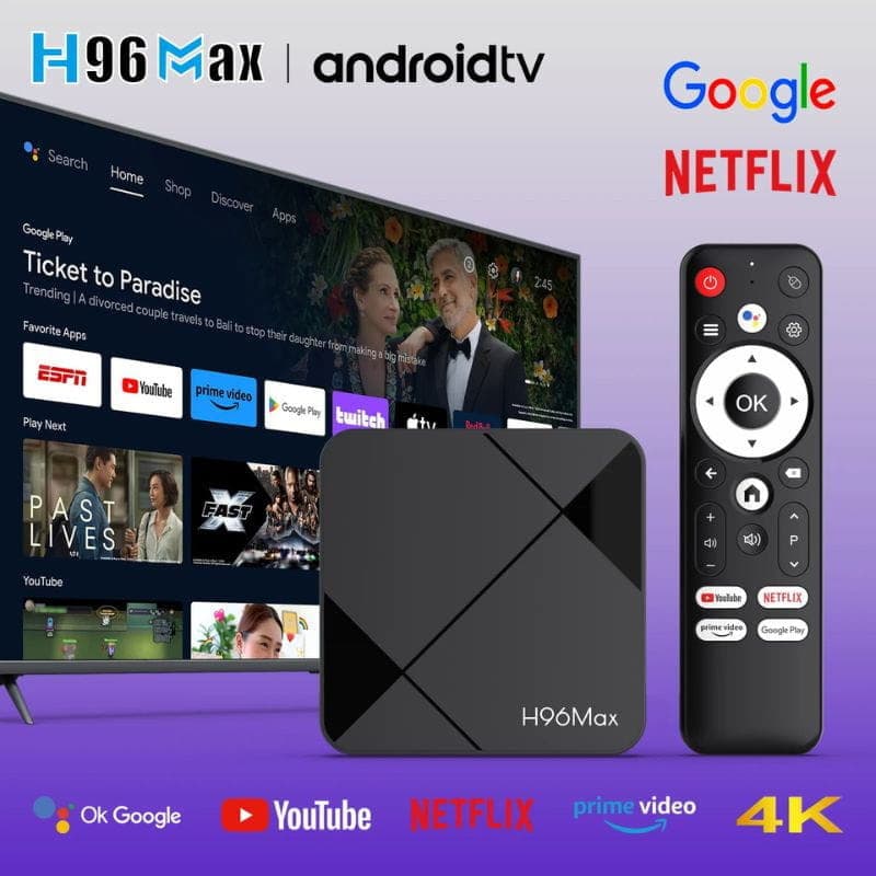 H96 Max RK3518 2GB/16GB Android 14 - Android TV
