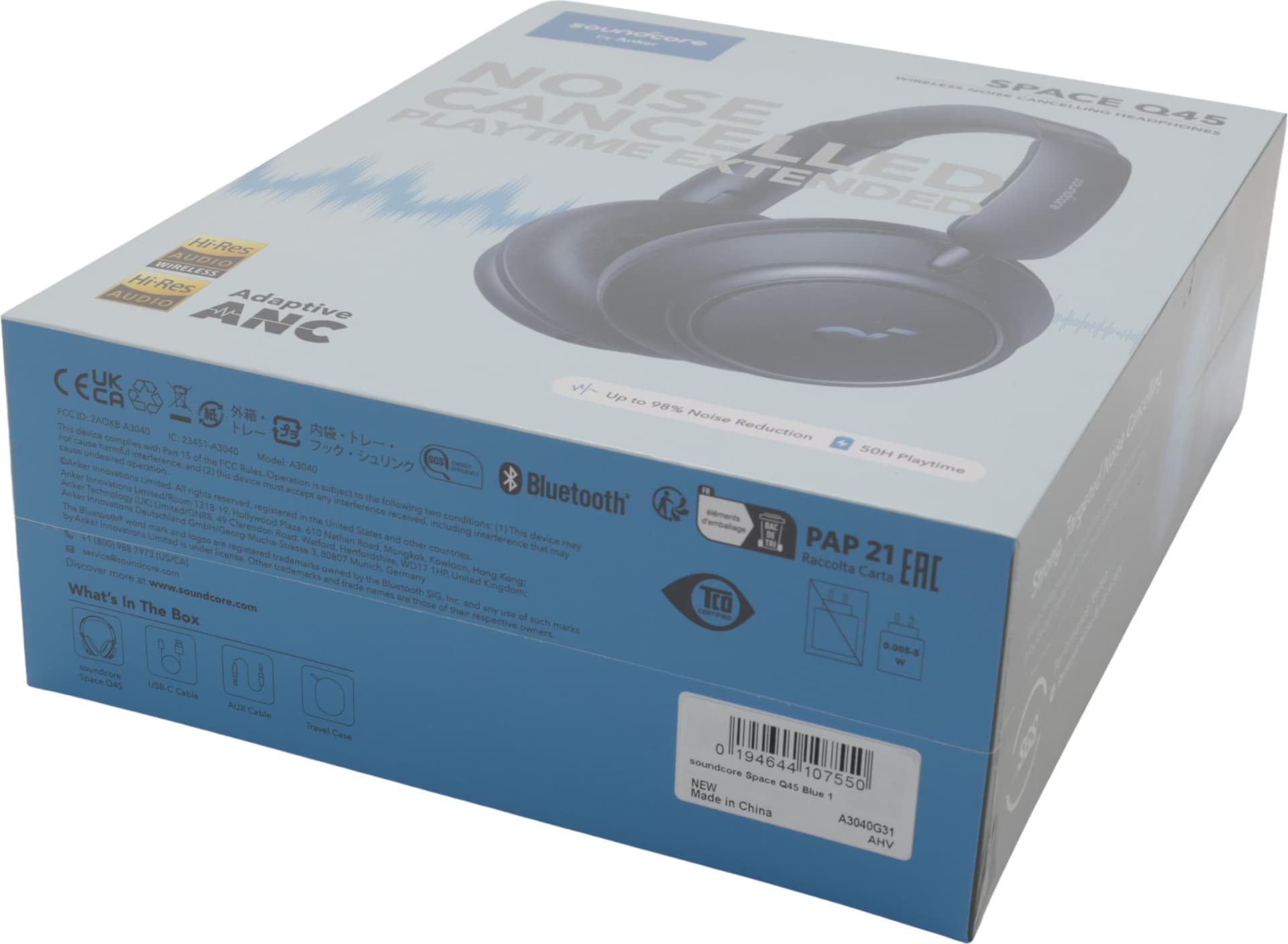 Headphones Anker Soundcore Space Q45 Bluetooth