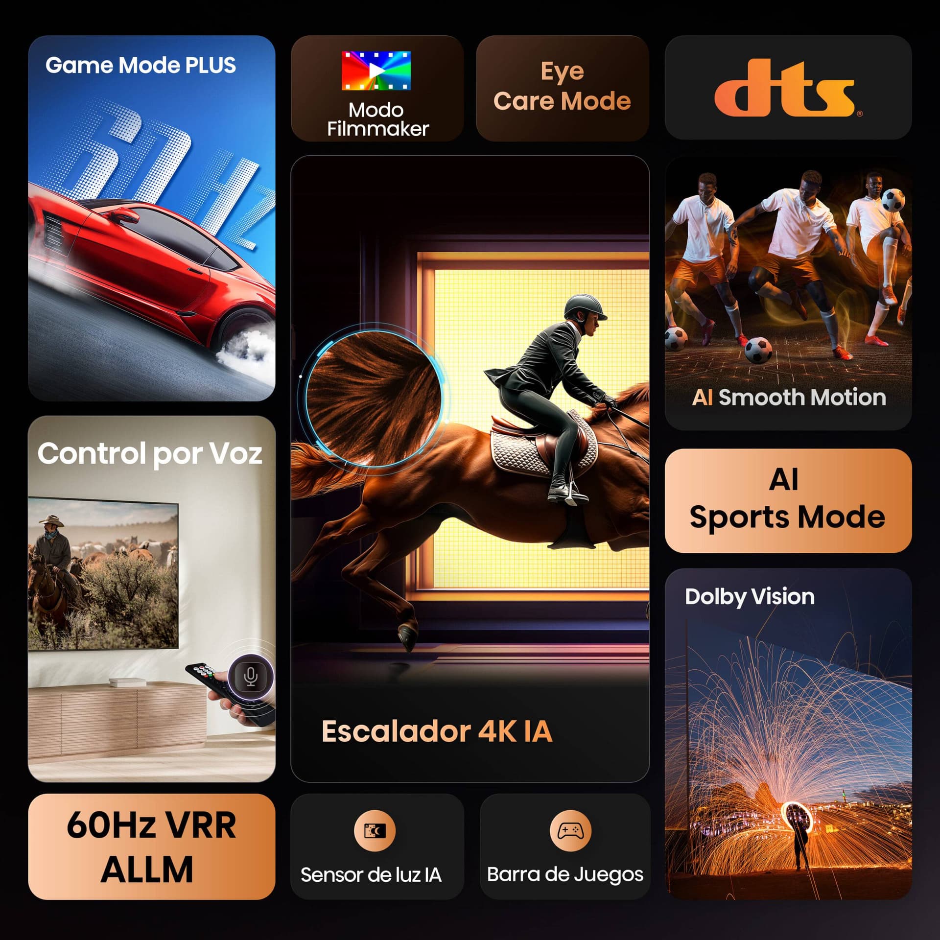 Hisense 65A6Q 65" 4K Ultra HD Smart TV Wifi Preto