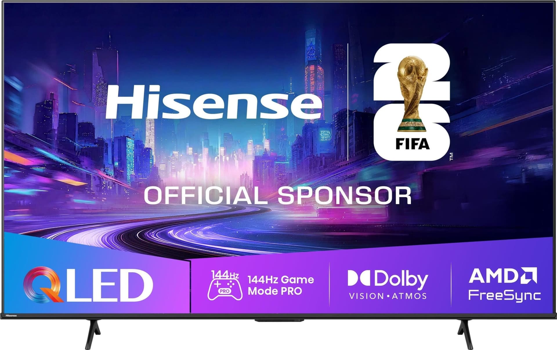 Hisense 65E7Q PRO 65" 4K QLED Pro Smart TV Preto