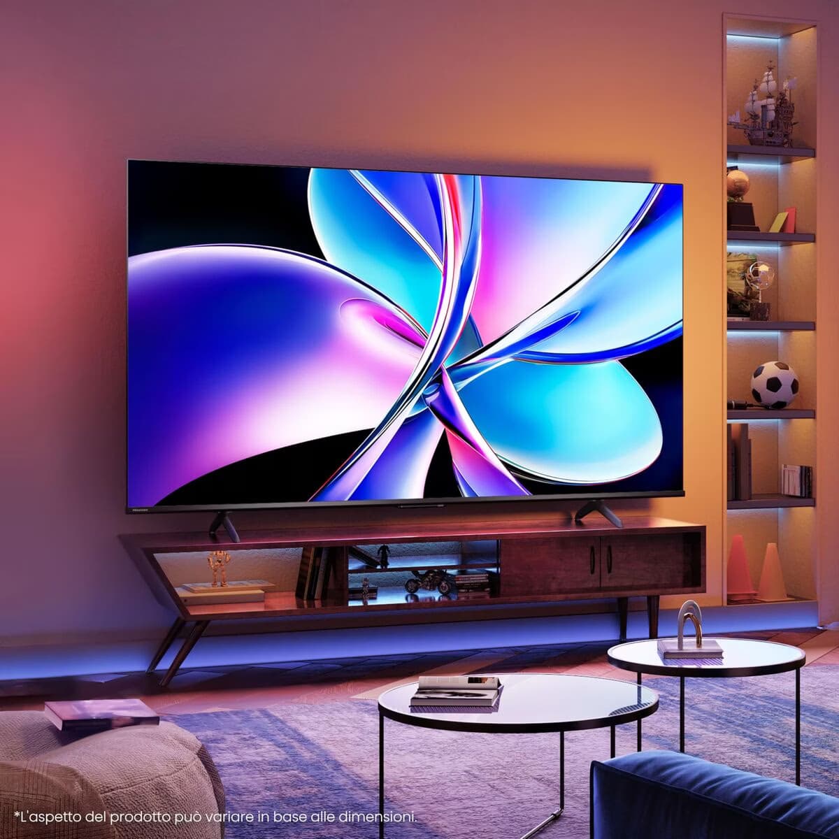 Hisense 65E7Q PRO 65" 4K QLED Pro Smart TV Preto