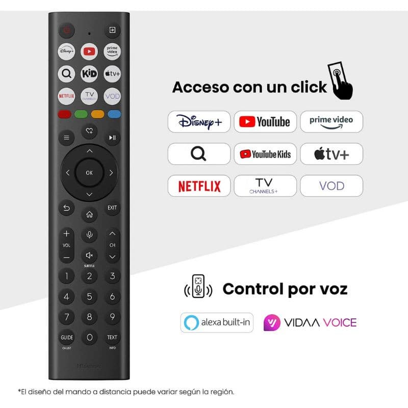 Hisense 65E8Q 65" 4K UHD LED Smart TV Preto