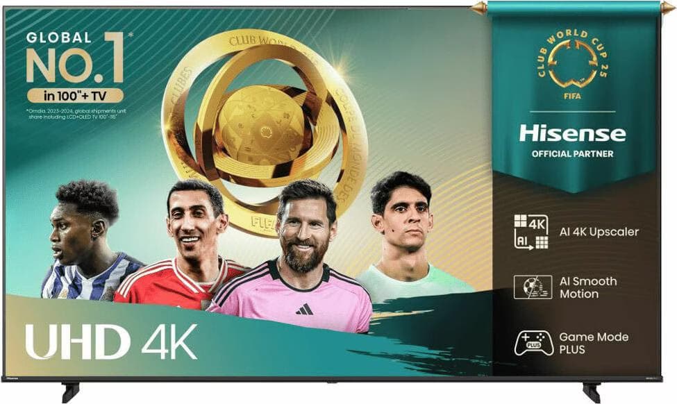 Hisense 85A6Q 85" 4K Ultra HD LED Smart TV Preto - Televisão