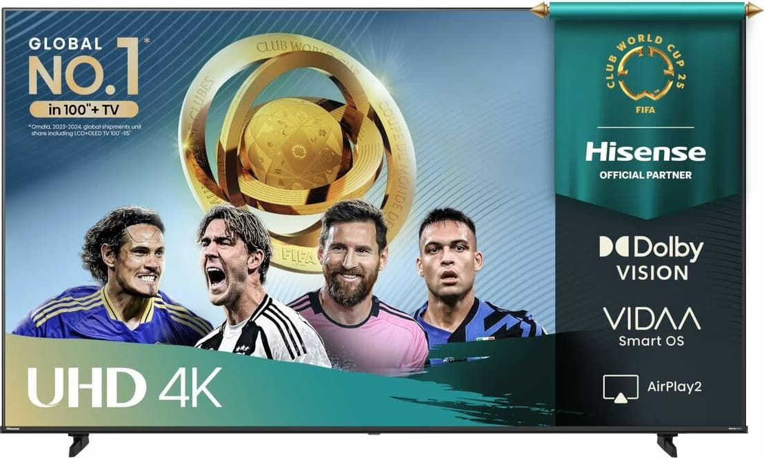 Hisense 85A6Q 85" 4K Ultra HD LED Smart TV Preto - Televisão