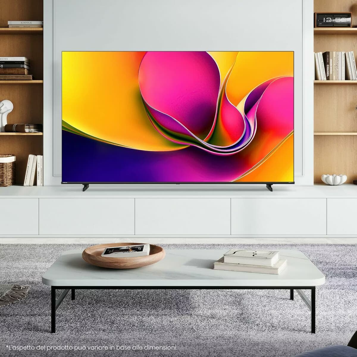 Hisense 85A6Q 85" 4K Ultra HD LED Smart TV Preto - Televisão