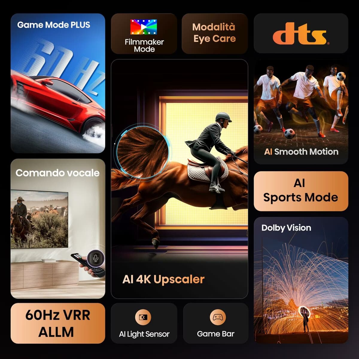 Hisense 85A6Q 85" 4K Ultra HD LED Smart TV Preto - Televisão