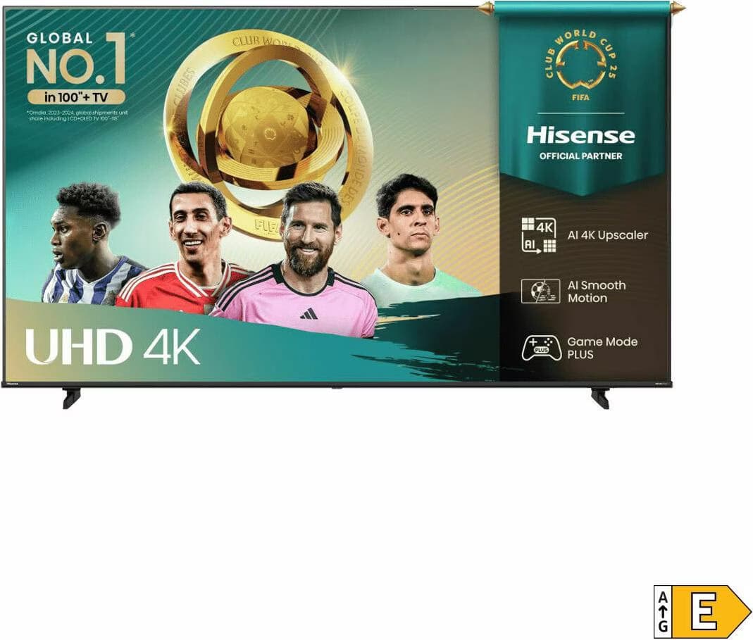 Hisense 85A6Q 85" 4K Ultra HD LED Smart TV Preto - Televisão