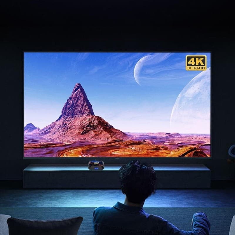 HK1 Rbox W2T S905W2 4GB/32GB Android 11 Preto - Android TV