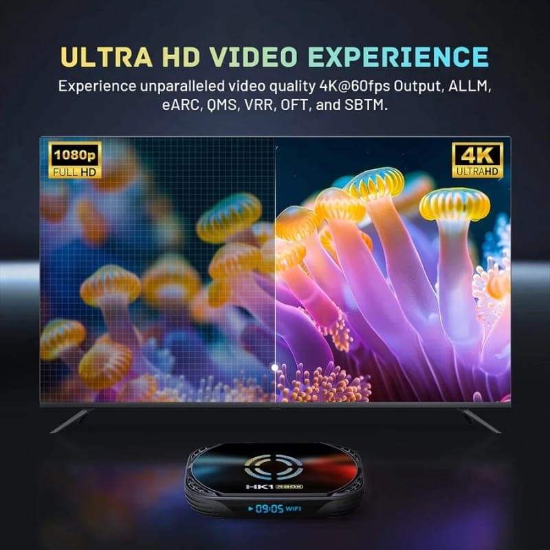 HK1 RBOX X50 S905X5M 4GB/128GB Android 14 - Android TV