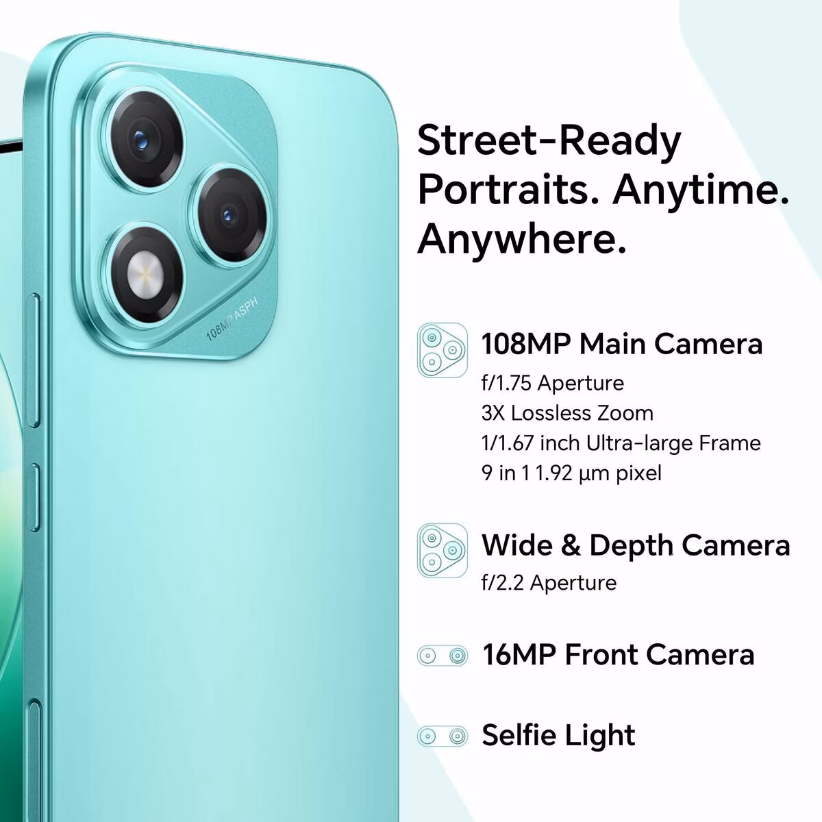 Honor 400 Lite 5G 8GB/256GB Cinza