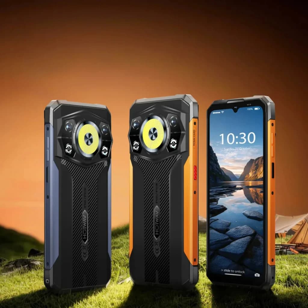 Hotwav Cyber 17 4G 128 GB Laranja 6 GB 6200 mAh