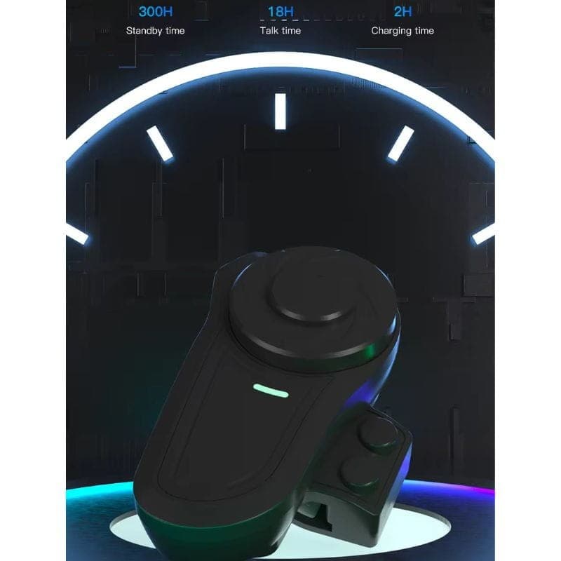 Hysnox X2 Bluetooth 5.0 - Intercomunicador para motociclos