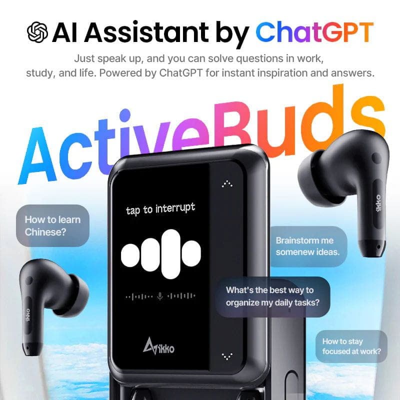 Ikko ActiveBuds AB02 - Auriculares tradutores