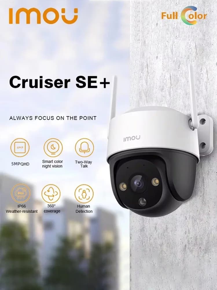 Imou Cruiser SE+ 5MP IP66 WiFi Branco