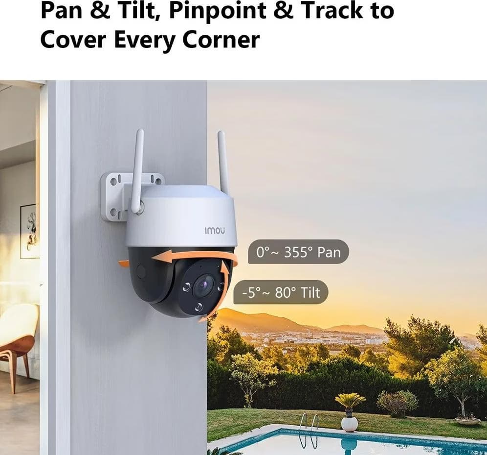 Imou Cruiser SE+ 5MP IP66 WiFi Branco