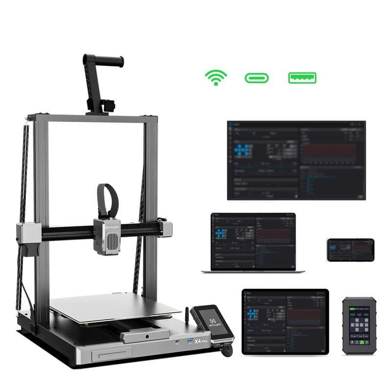 Impresora 3D Artillery Sidewinder X4 Plus S1 Preto