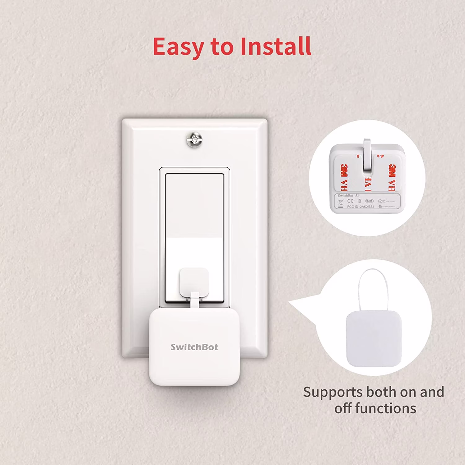 Interruptor inteligente SwitchBot Bot