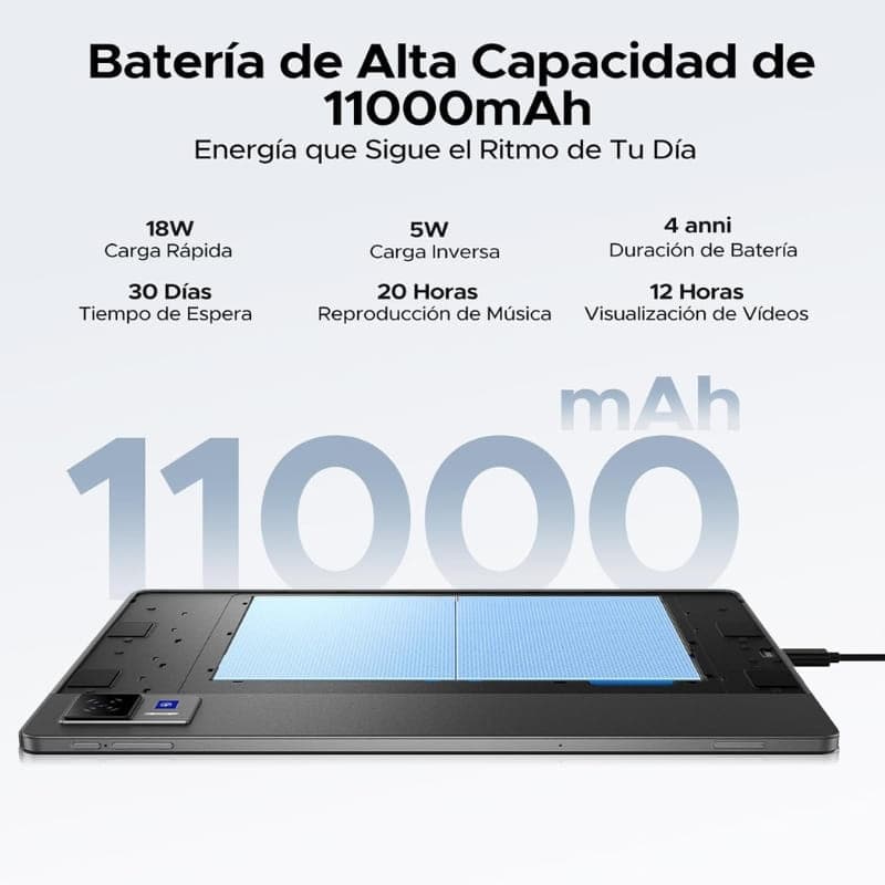 Doogee U13 13" 6GB/256GB WiFi Cinzento
