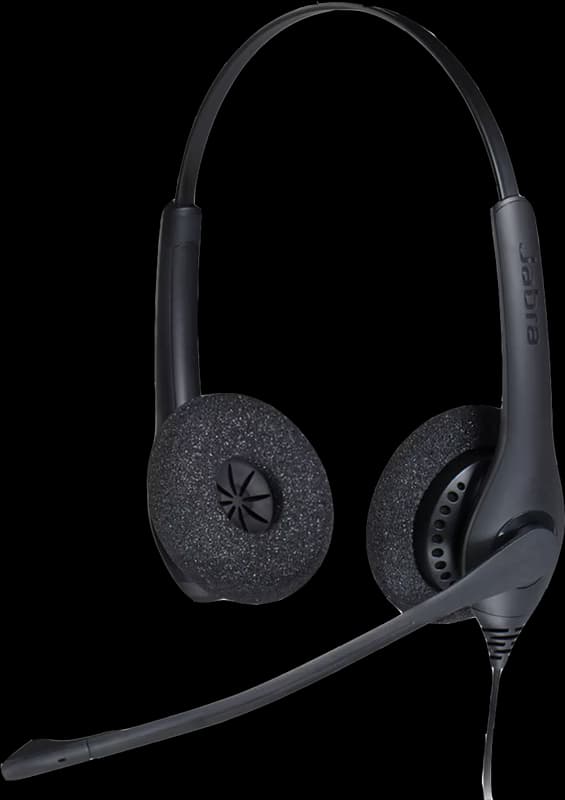 Jabra Biz 1500 Duo QD Preto