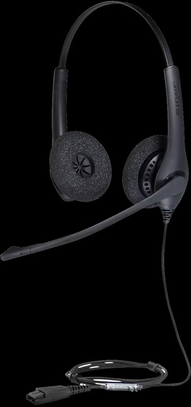 Jabra Biz 1500 Duo QD Preto