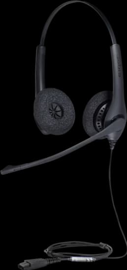 Jabra Biz 1500 Duo QD Preto