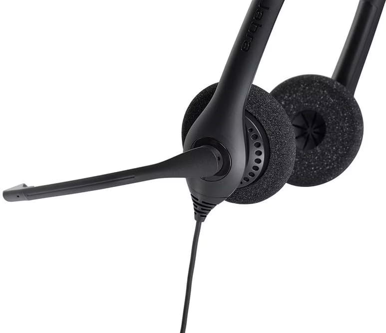 Jabra Biz 1500 Duo QD Preto