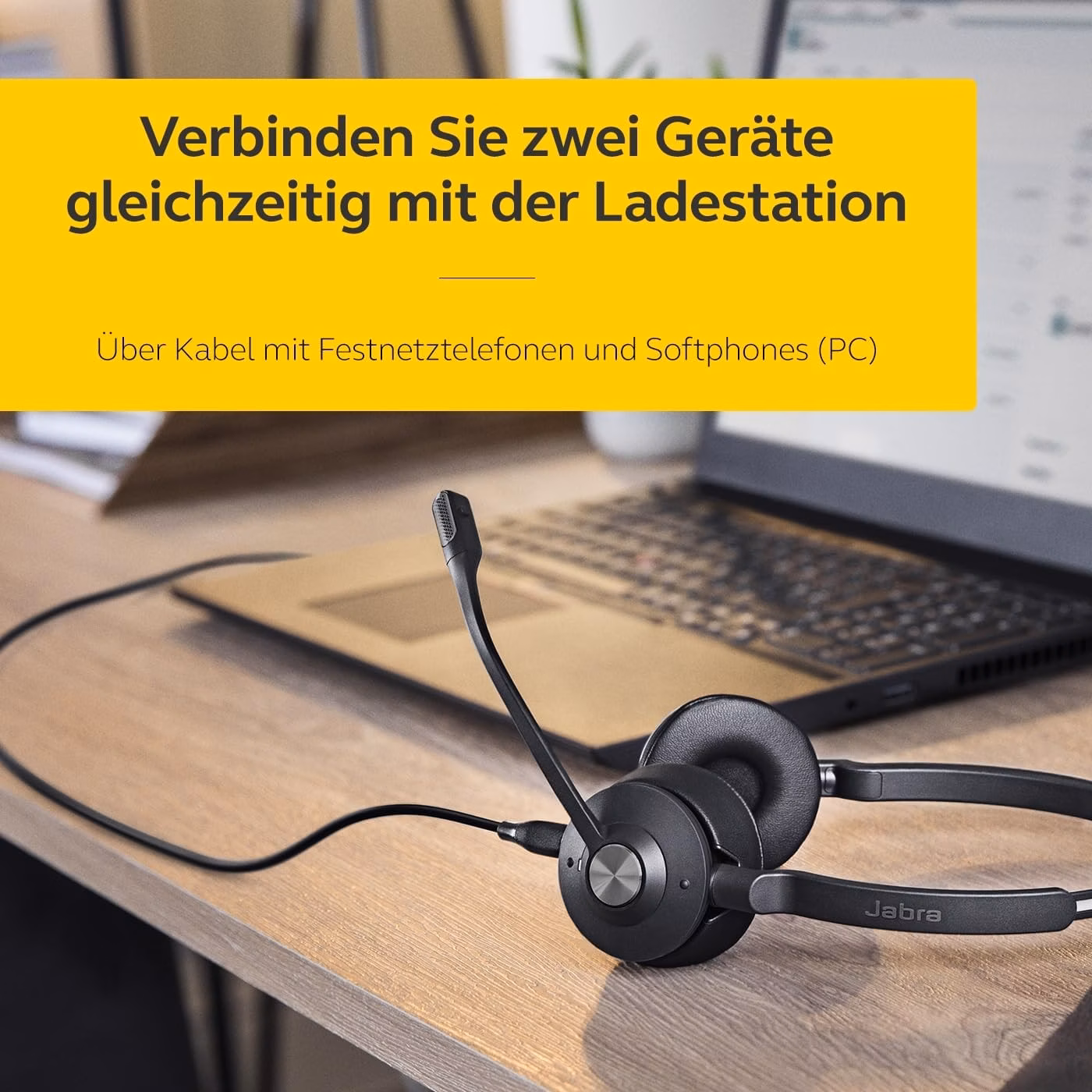 Jabra Engage 65 SE DECT Preto com microfone