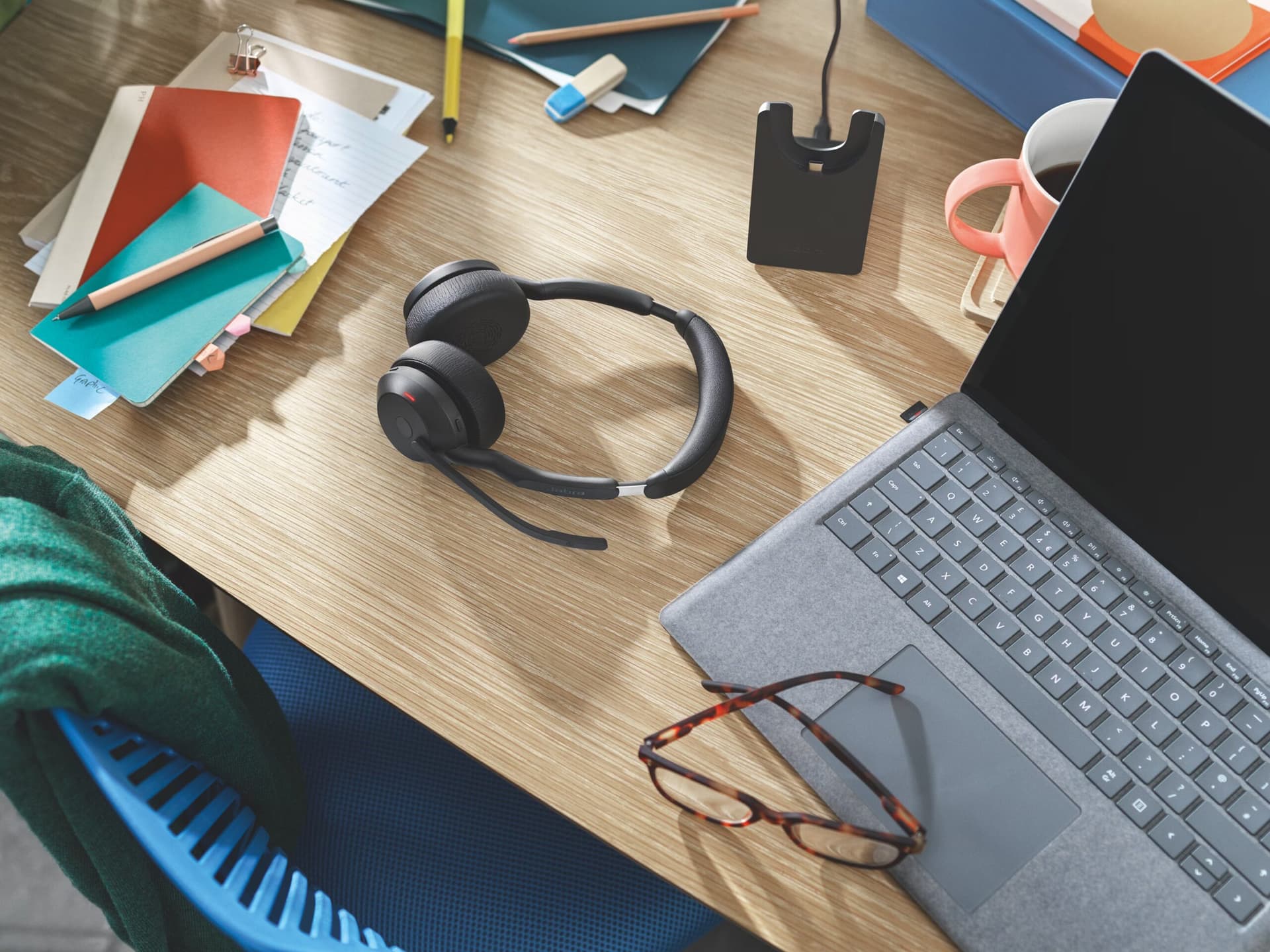 Jabra Evolve2 55 MS Estéreo (USB-C) Preto