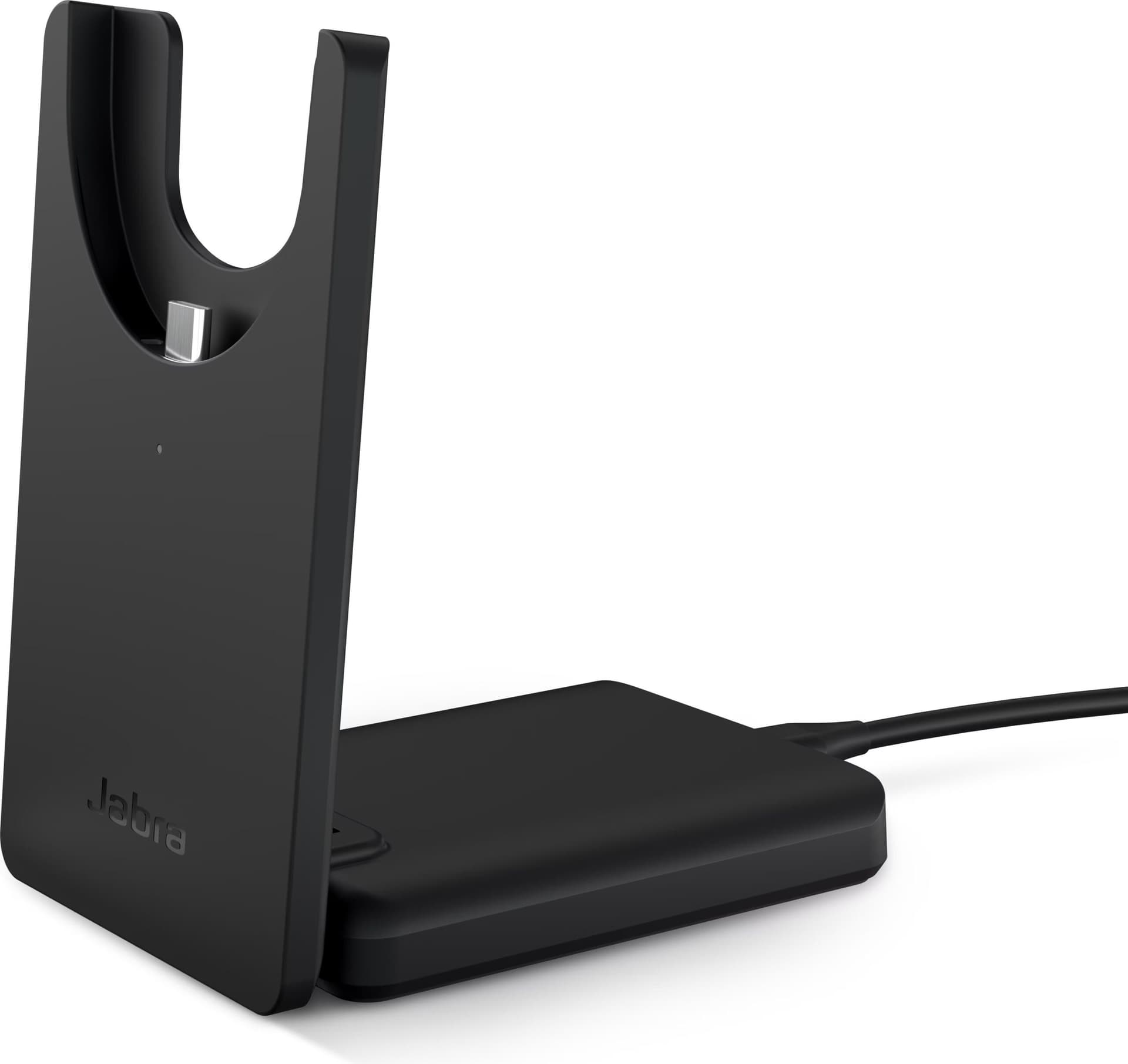 Jabra Evolve2 55 MS Stereo com suporte de carregamento