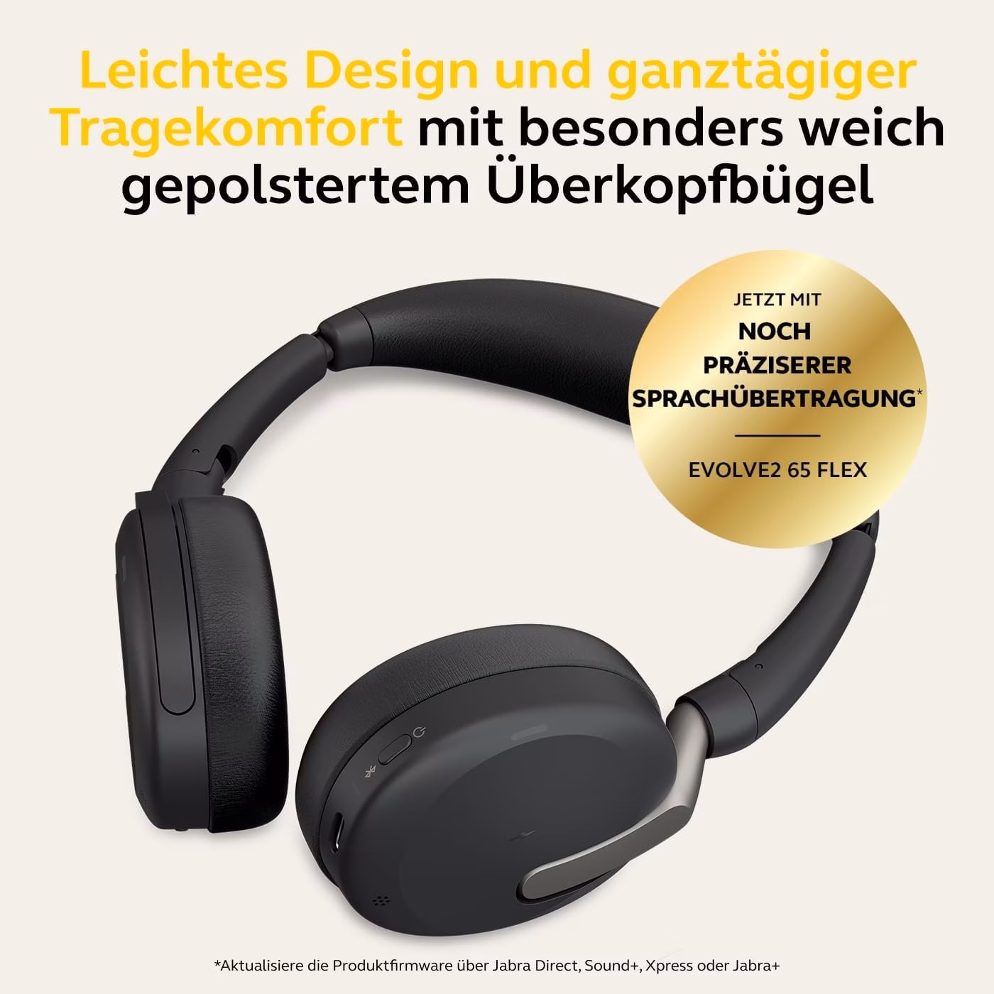 Jabra Evolve2 65 Flex Bluetooth - Auscultadores sem fios