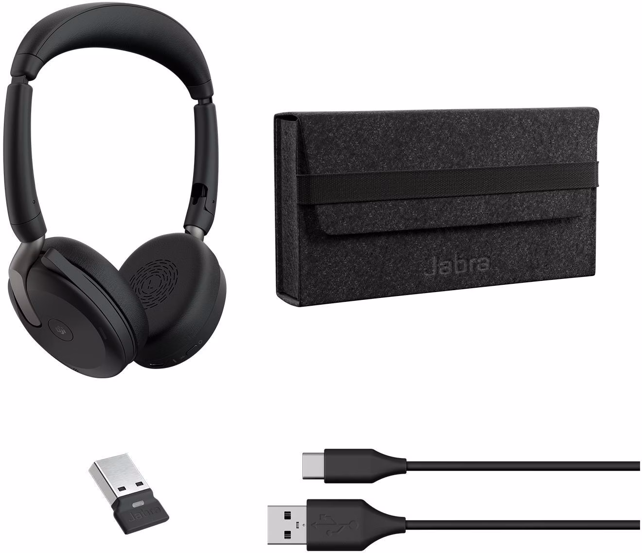 Jabra Evolve2 65 Flex Bluetooth - Auscultadores sem fios