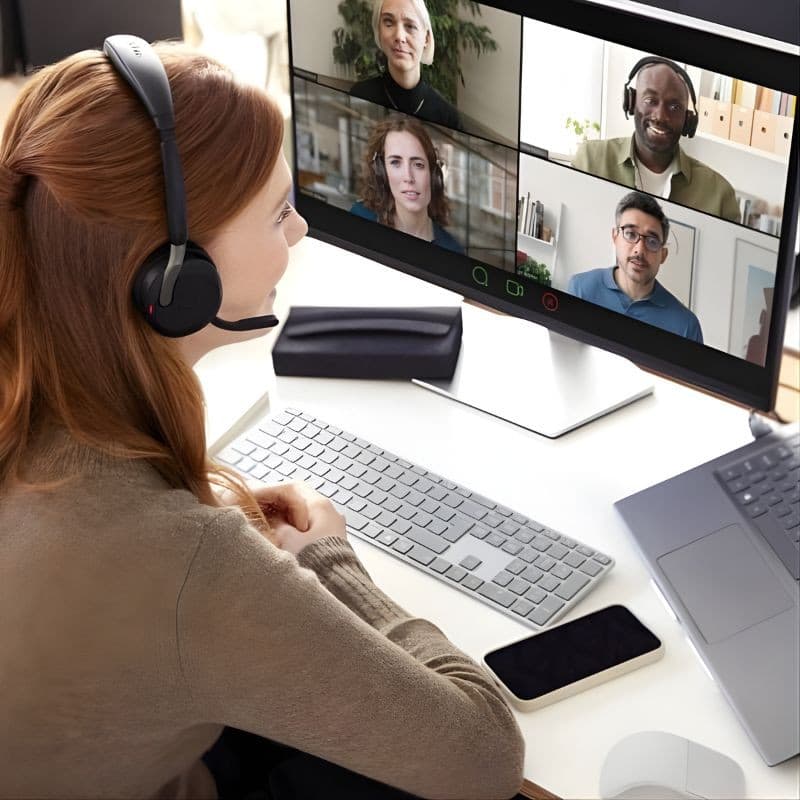 Jabra Evolve2 65 Flex estéreo USB-A Preto