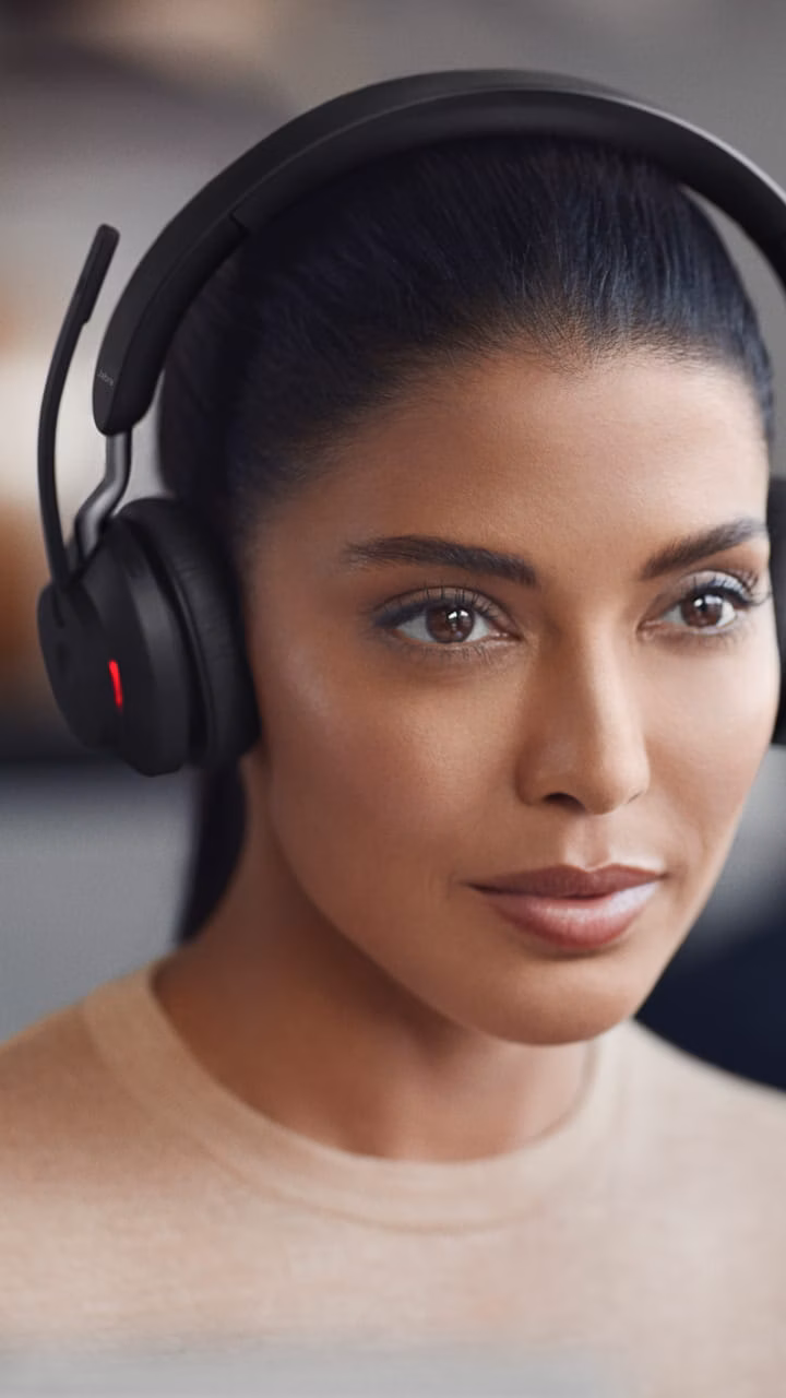 Jabra Evolve2 65 UC Estéreo (USB-A) Preto