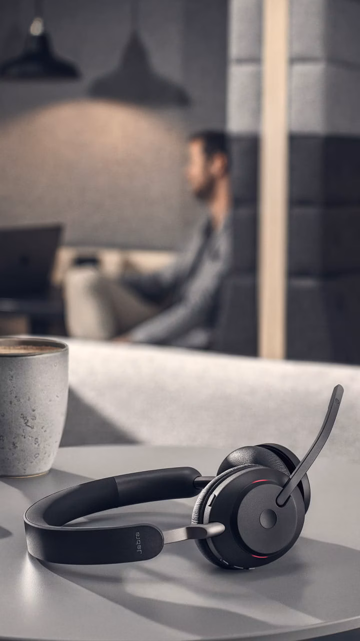 Jabra Evolve2 65 UC Estéreo (USB-A) Preto