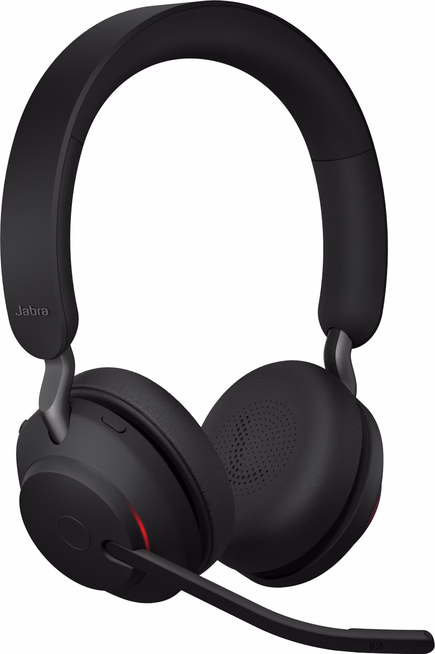 Jabra Evolve2 65 UC Estéreo (USB-A) Preto