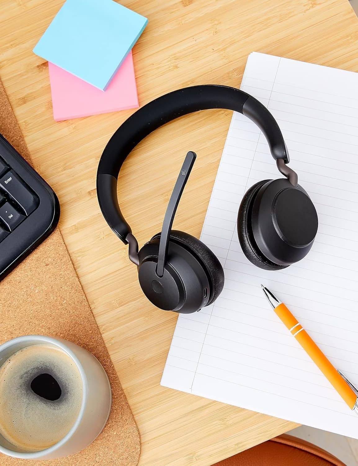 Jabra Evolve2 65 UC Estéreo (USB-A) Preto
