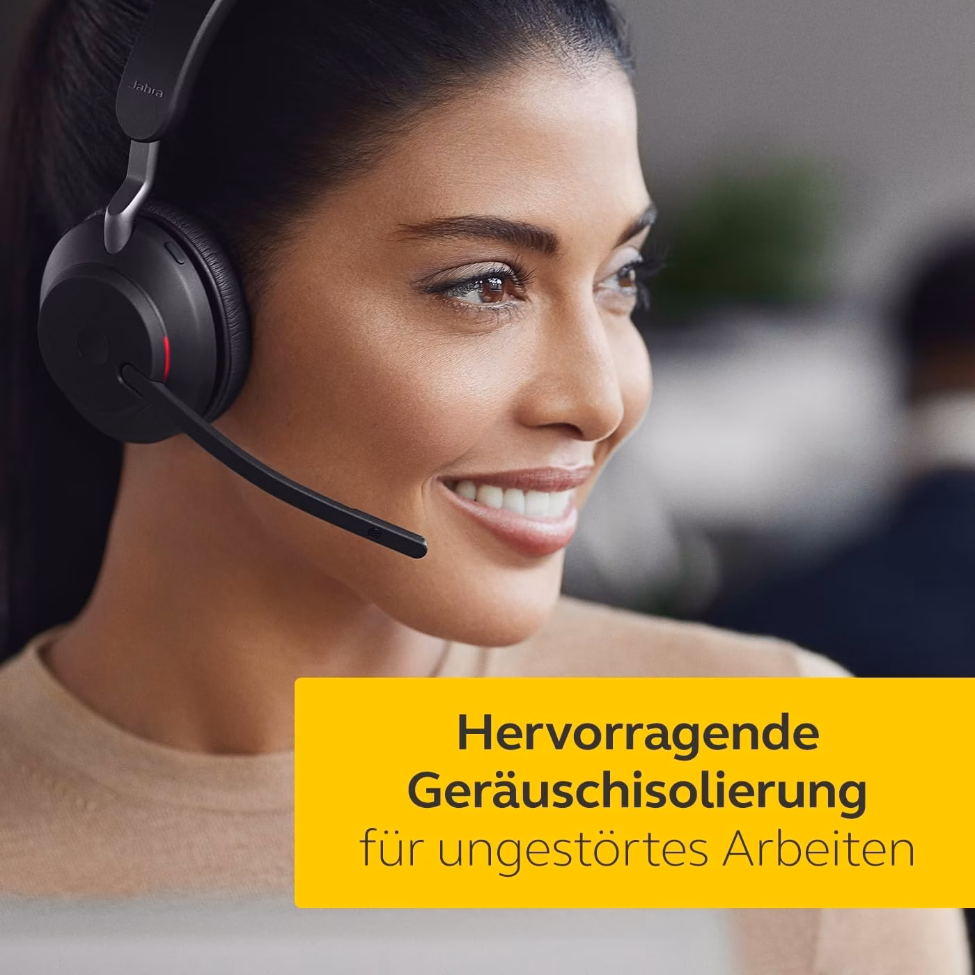 Jabra Evolve2 65 UC Estéreo (USB-A) Preto