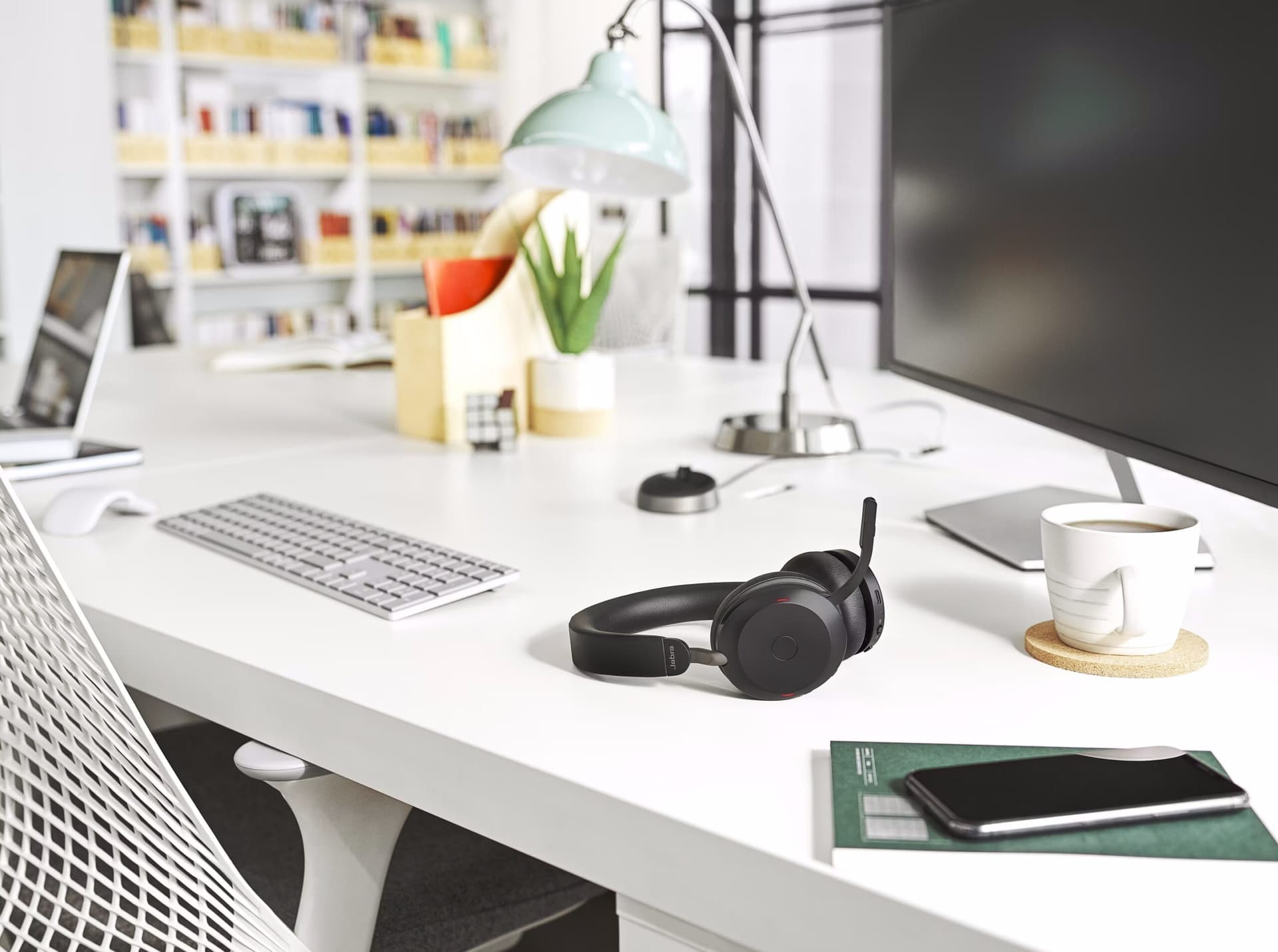 Jabra Evolve2 75 UC ANC Preto com microfone