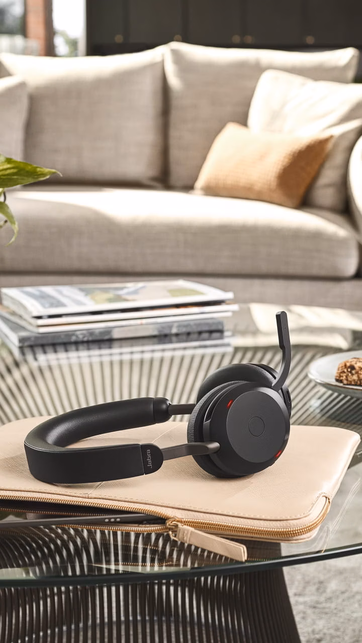 Jabra Evolve2 75 UC ANC Preto com microfone