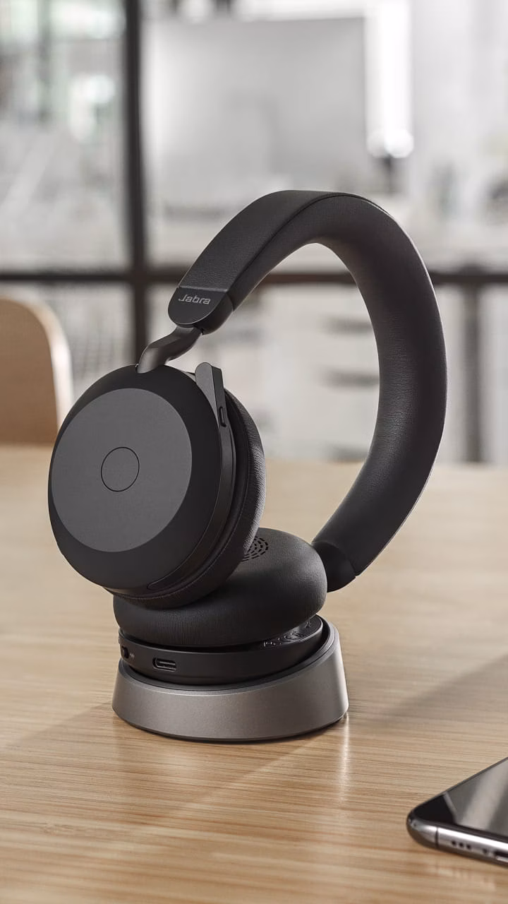 Jabra Evolve2 75 UC ANC Preto com microfone