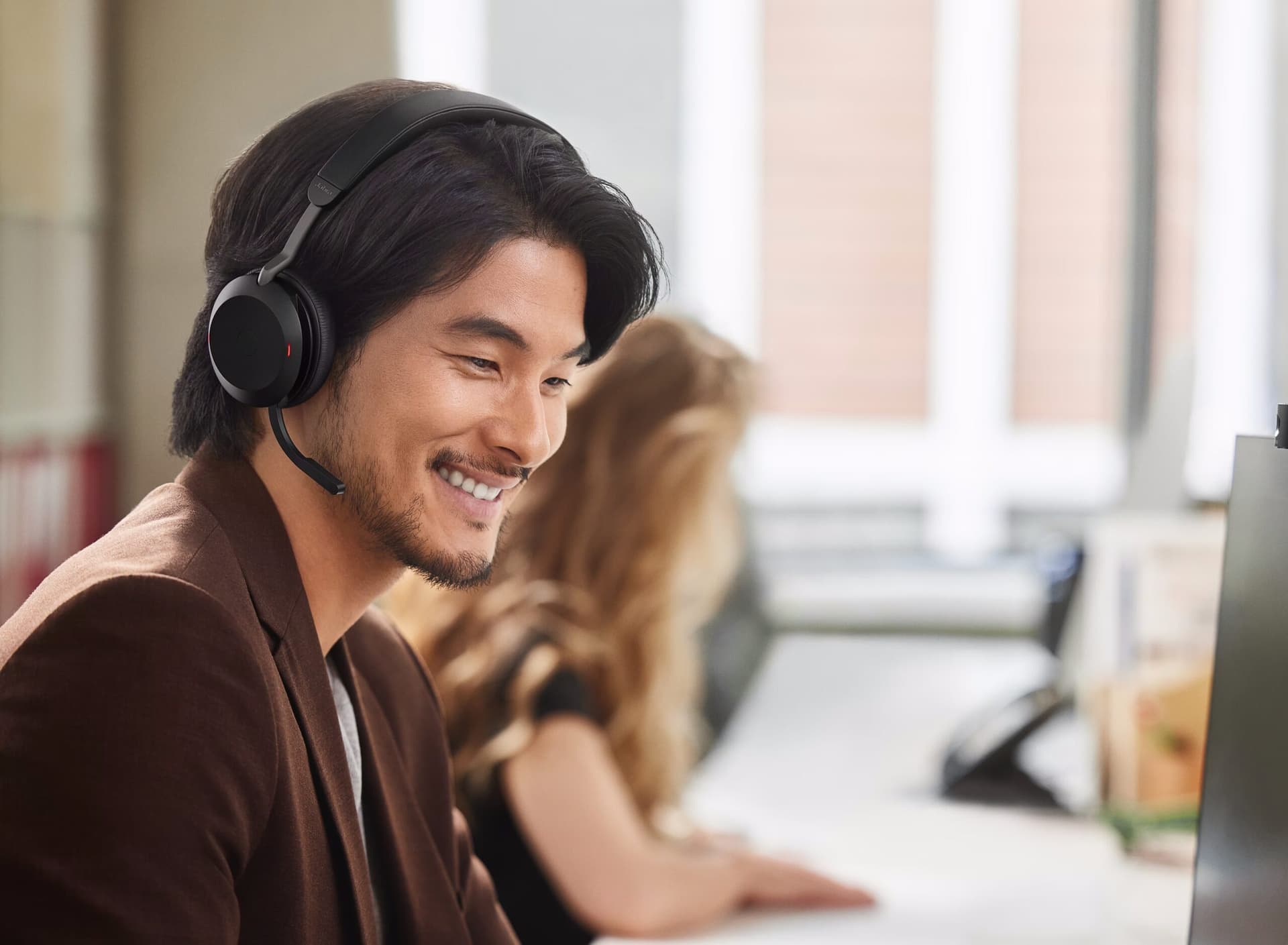 Jabra Evolve2 75 UC ANC Preto com microfone
