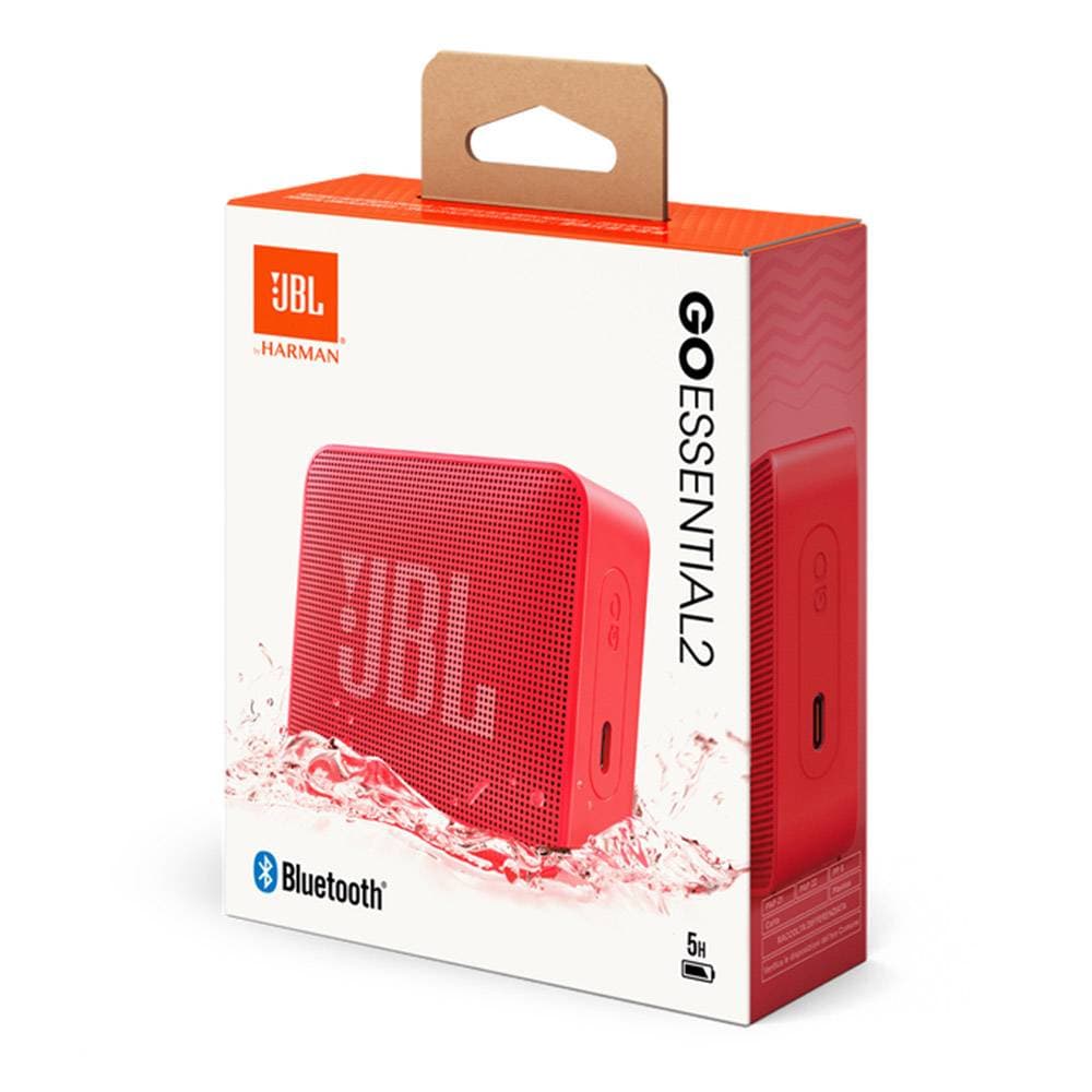 JBL GO Essential 2 Vermelho - Coluna Bluetooth