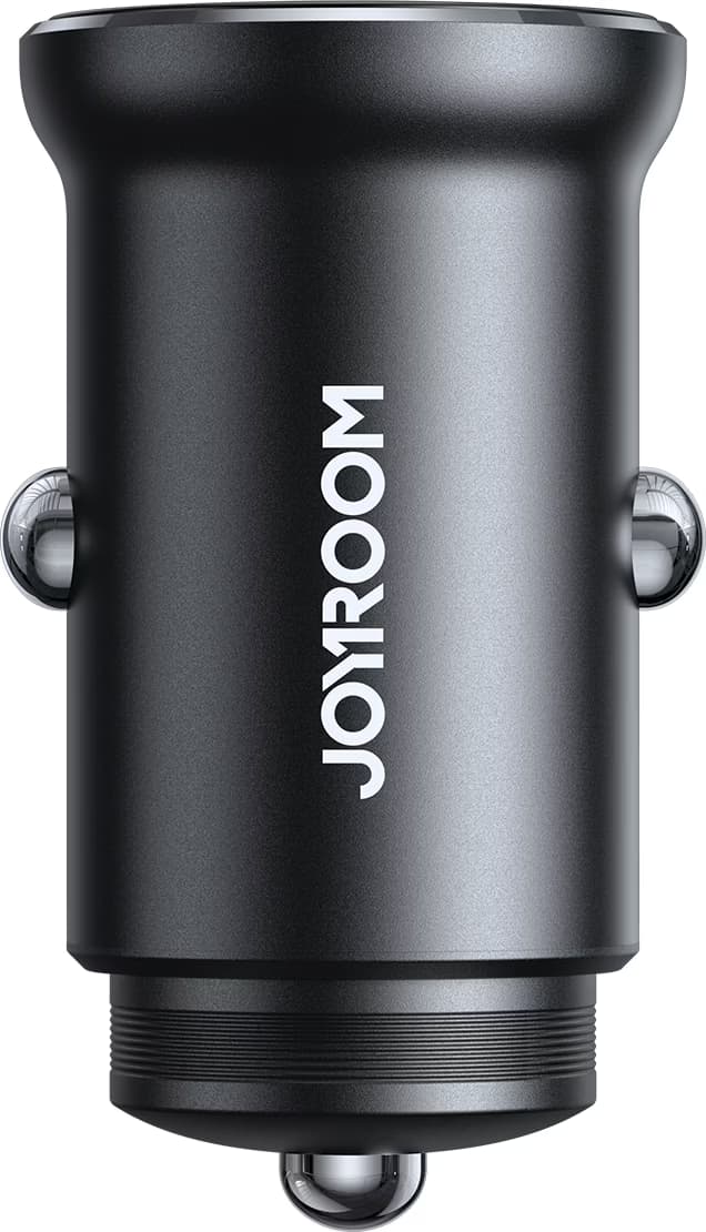 Joyroom JR-CCN06 Dual USB-C Mini Metal - Carregador de carro