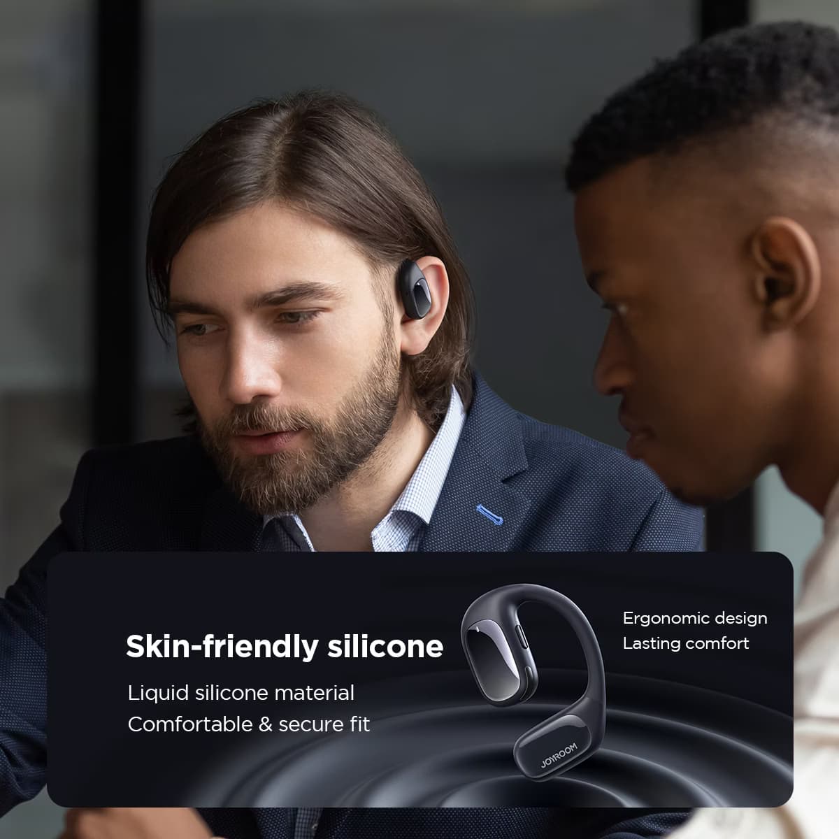Joyroom JR-OE1 Marinho - Auriculares Bluetooth