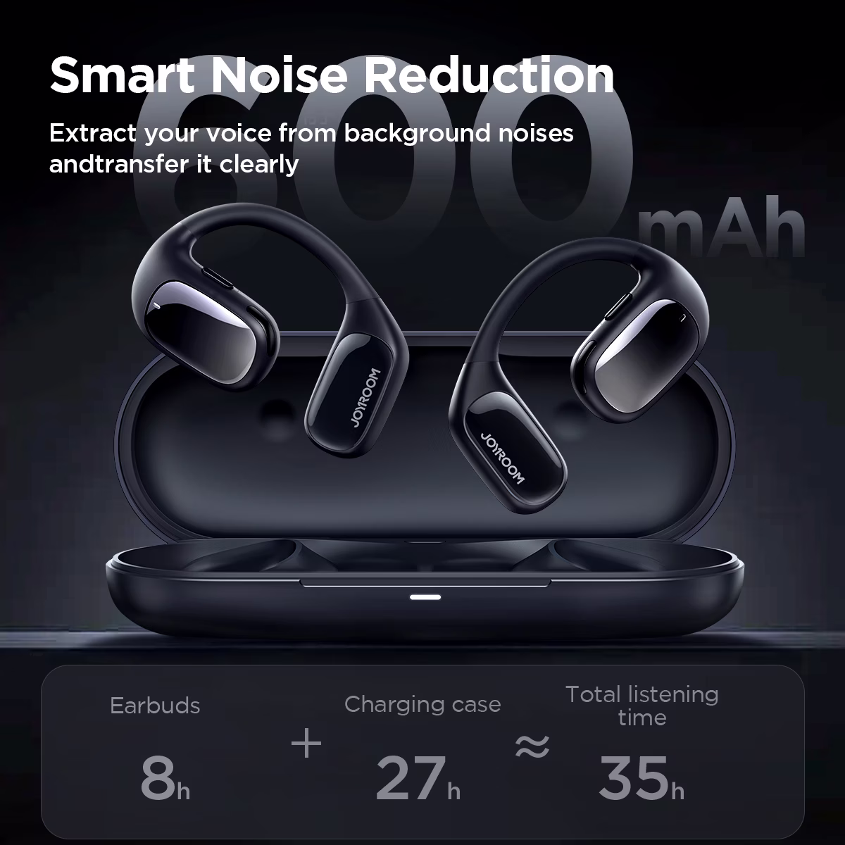 Joyroom JR-OE1 Marinho - Auriculares Bluetooth