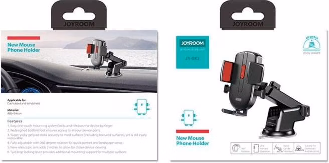Joyroom JR-OK3 Suporte Smartphone para Carro 360º