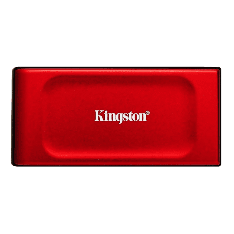 Kingston XS1000 2TB USB 3.2 Gen 2 Vermelho