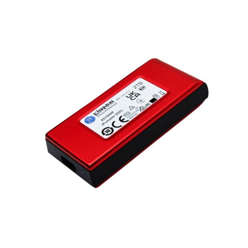 Kingston XS1000 2TB USB 3.2 Gen 2 Vermelho