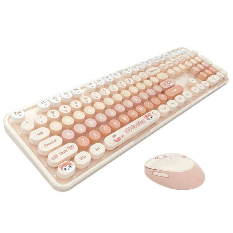 Kit Teclado/Rato MOFII Sweet New Roxo